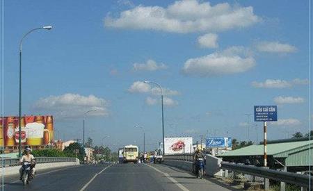 Xây lắp cầu Cái Côn 2 và phần đường (Km0 + 780 ÷ Km2 + 267.05) 